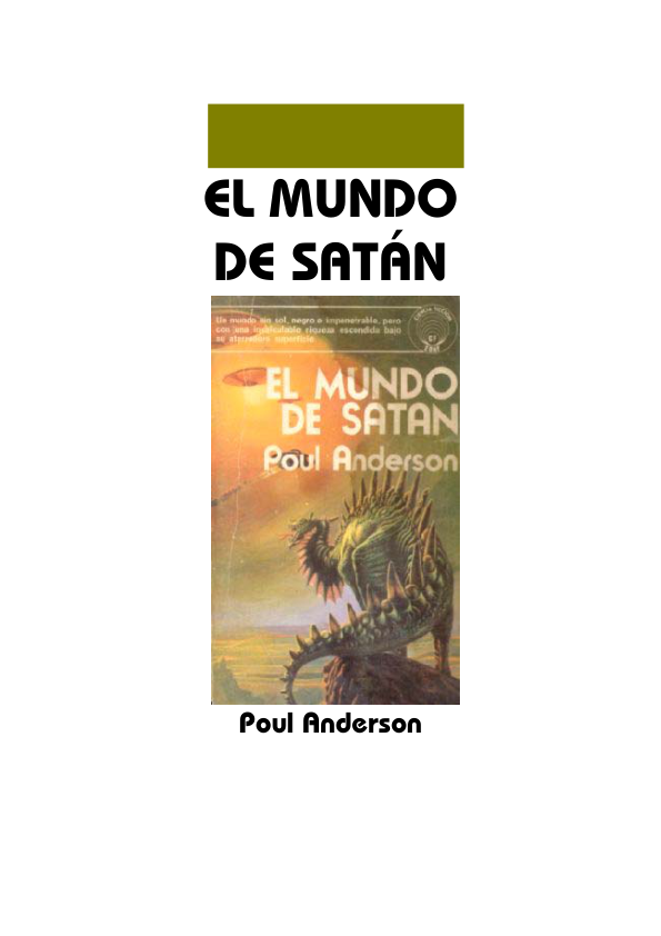 Portada de Microsoft Word - El mundo de satan.doc